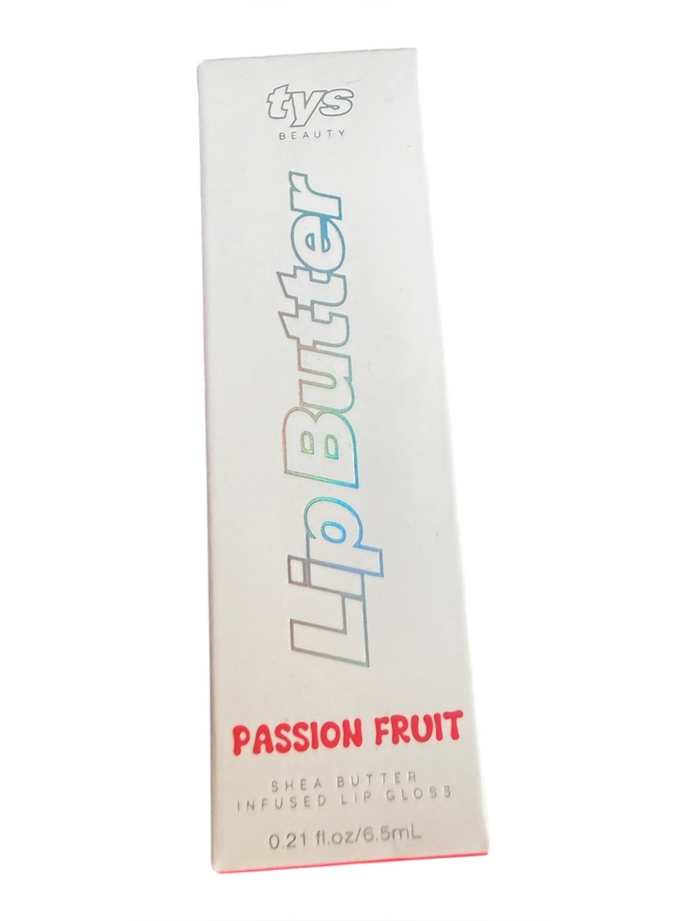 TYS BEAUTY Lip Butter in Passion Fruit (Sheer Vibrant Pink), Full Size, New - Picture 2 of 3
